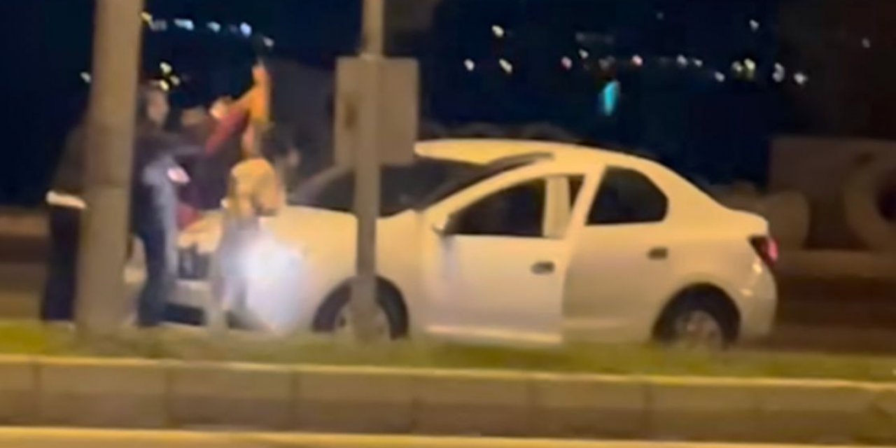 Kahramanmaraş’ta trafik dans tepki çekti  