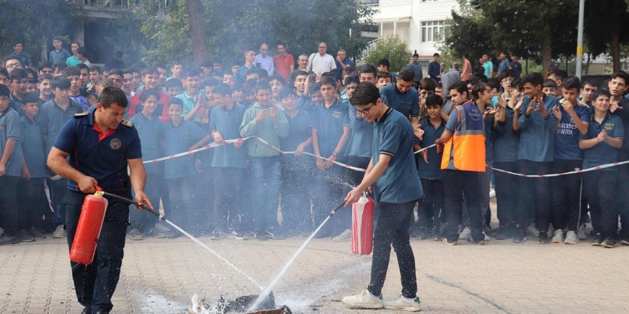 MEB AKUB Koordinesinde Tatbikat Yapıldı