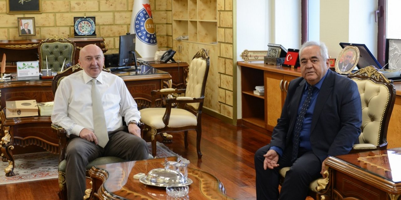 Rektör Özgül, Rektör Yasım’ı Ziyaret Etti