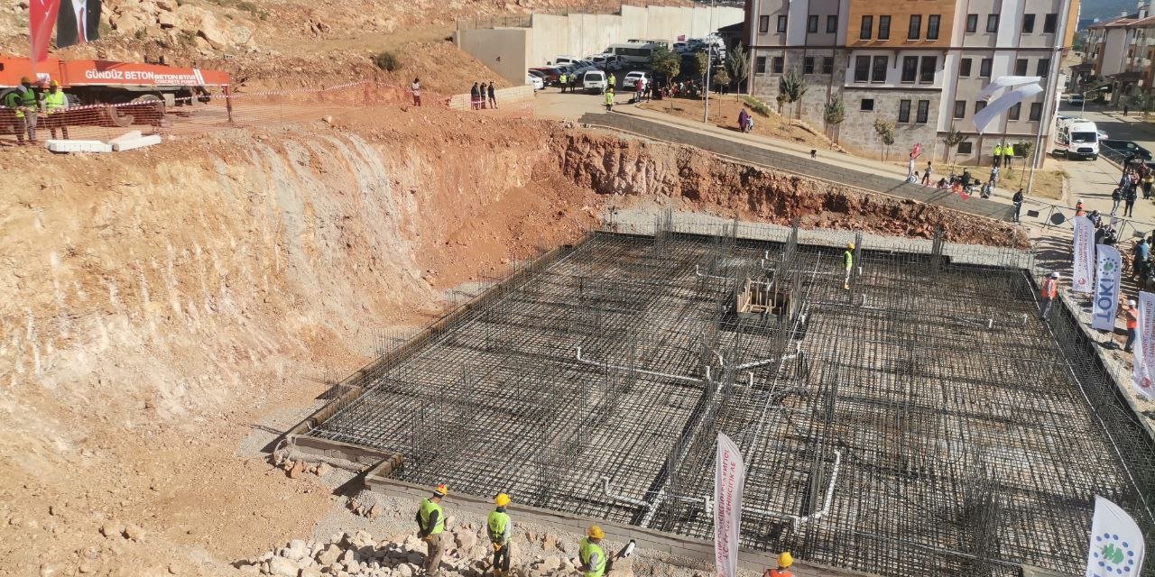 Kahramanmaraş’ta TOKİ sosyal konut projesi temeli atıldı 