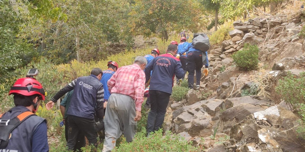 Kahramanmaraş’ta zeytin toplamak için çıktığı kayalıklardan düşen yaşlı adam öldü 