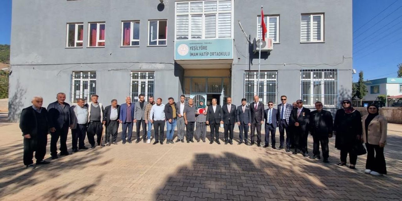 Kahramanmaraş’ta Şehit Erkan İmalı Kütüphanesi açıldı