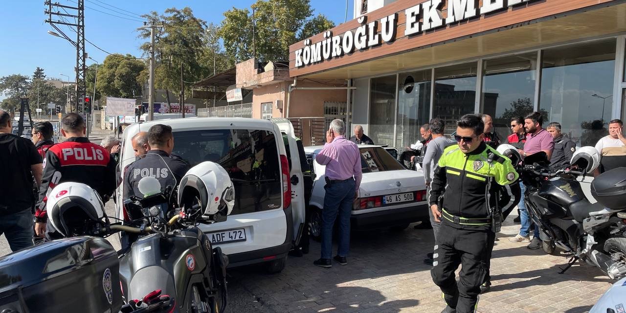 Kahramanmaraş'ta 'Dur' ihtarına uymayan sürücü kovalamaca sonucu  yakalandı