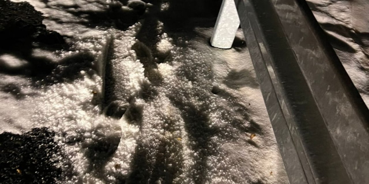 Kahramanmaraş Yedikuyular’a yılın ilk karı düştü