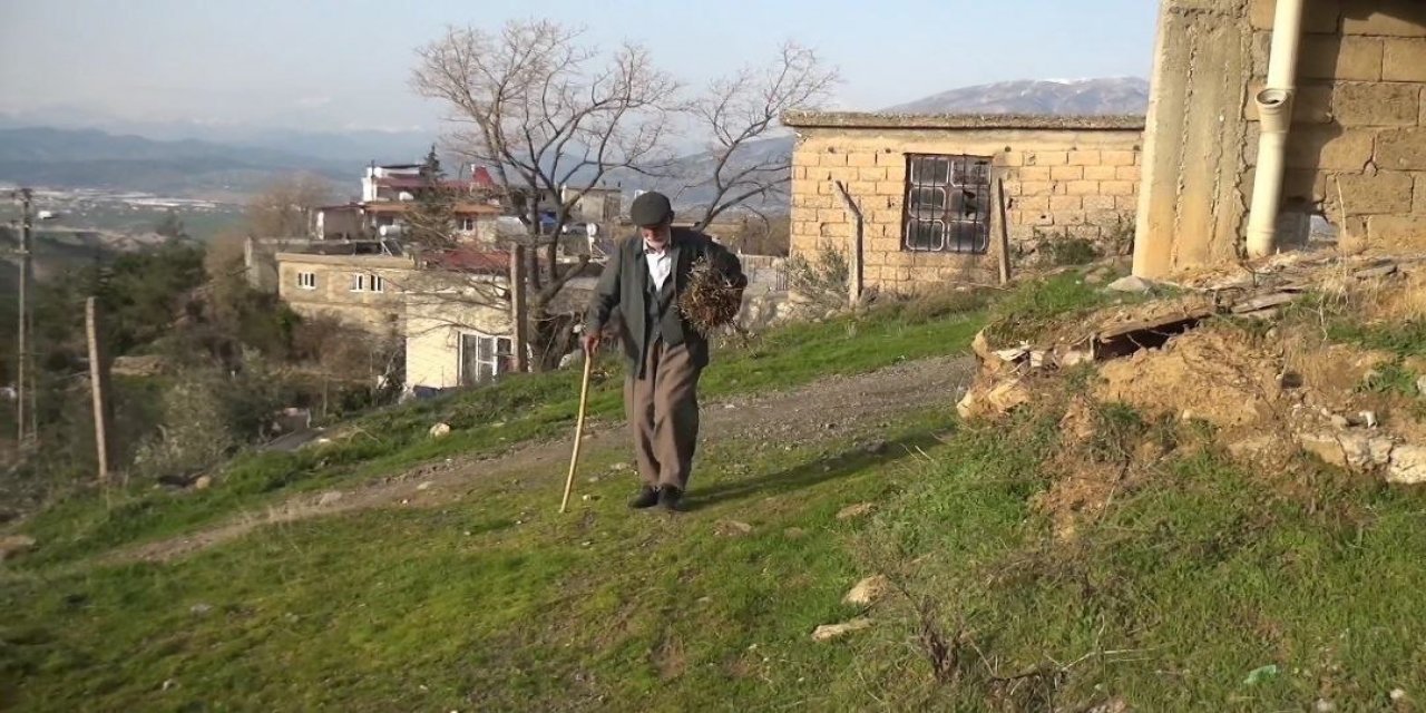 Kahramanmaraş’ta sepet örerek 6 çocuğunu okuttu
