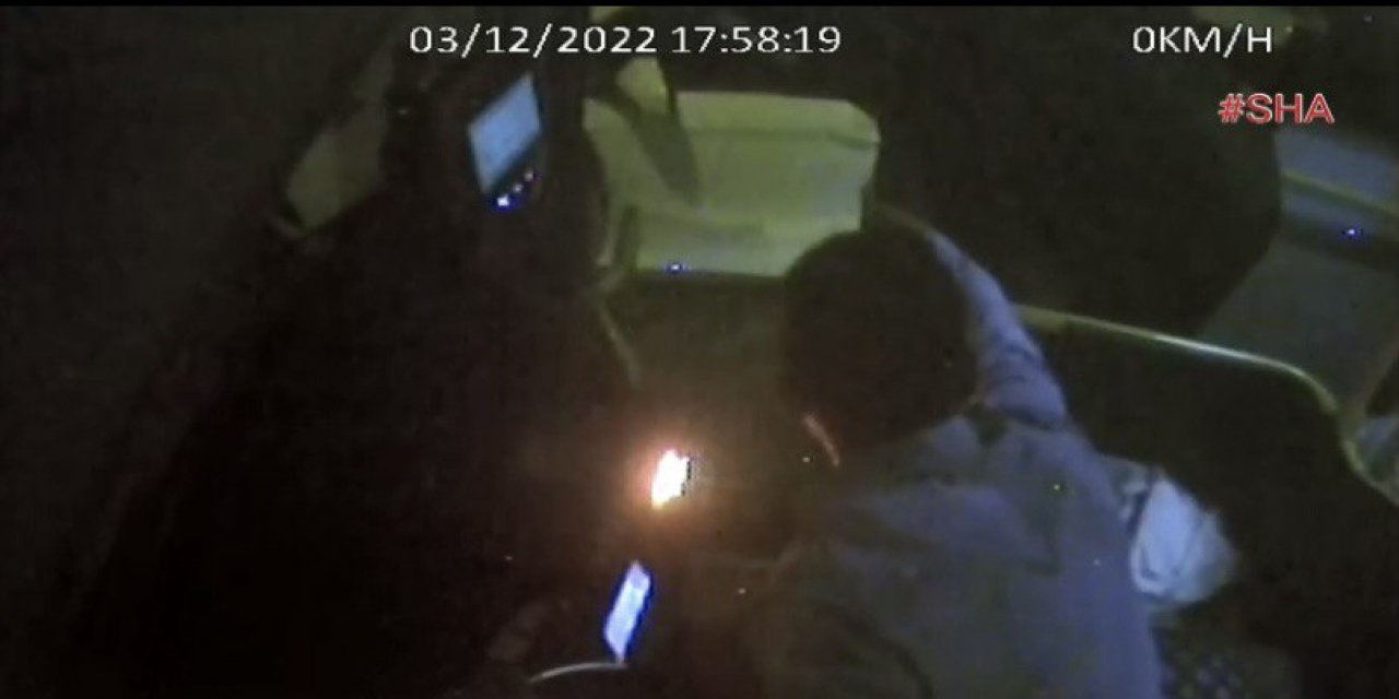 Kahramanmaraş’ta sürücüler arasında gerginlik kamerada