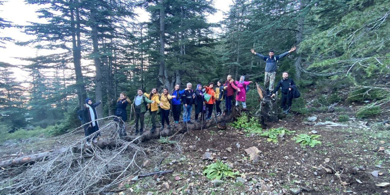 Kahramanmaraşlı dağcıların bu haftadaki rotası Uğradan Yaylası oldu 