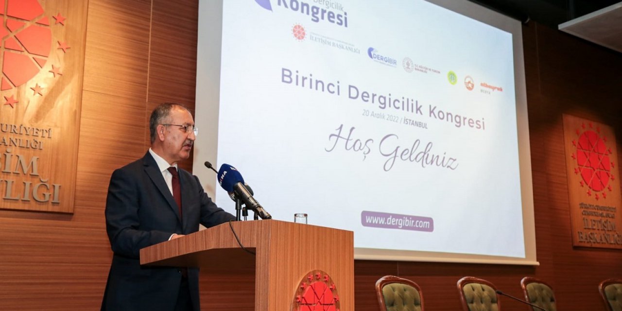 Genel Müdür Erkılınç, Dünya Dergicilik Kongresi’nde konuştu