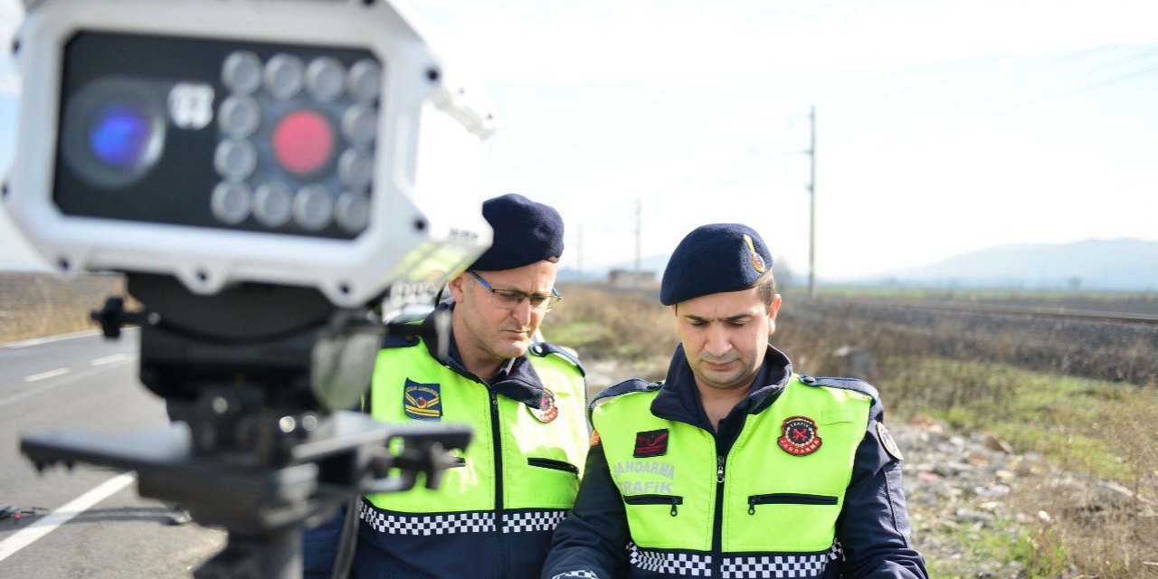 Kahramanmaraş'ta jandarmadan trafik denetimi 