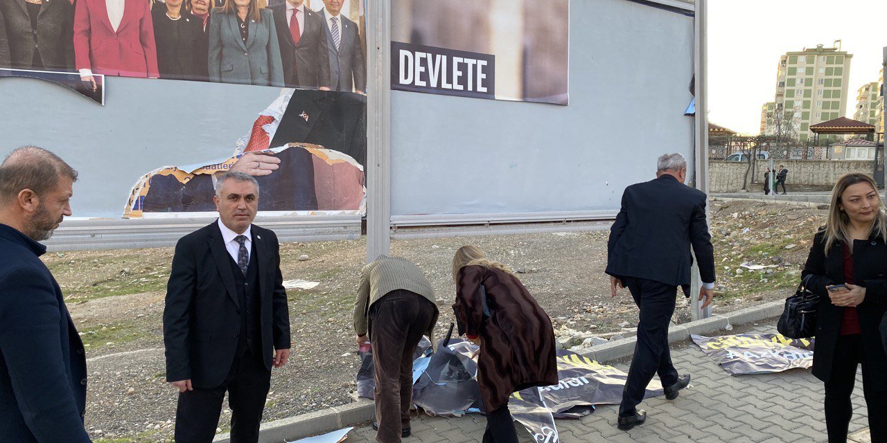 İYİ Parti Kahramanmaraş İl Teşkilatından bilboard tepkisi
