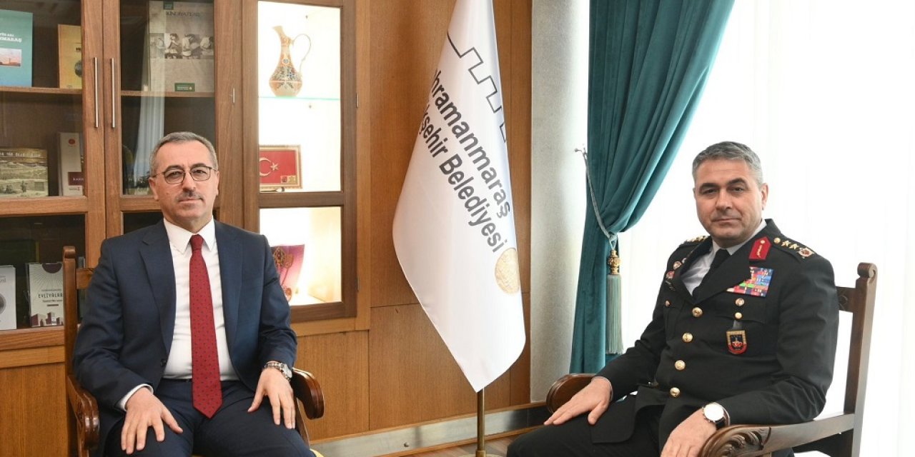 Başkan Güngör Jandarma Bölge Komutanını Ağırladı