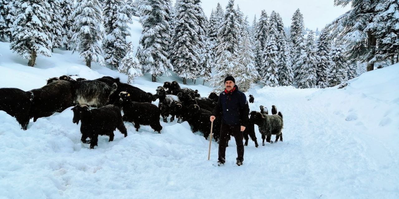 Kahramanmaraş'ta kar etkili oldu
