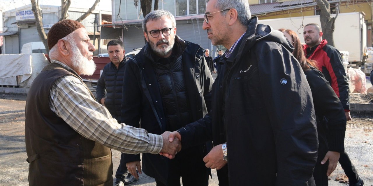 Başkan Güngör’den Hal Esnafına Ziyaret