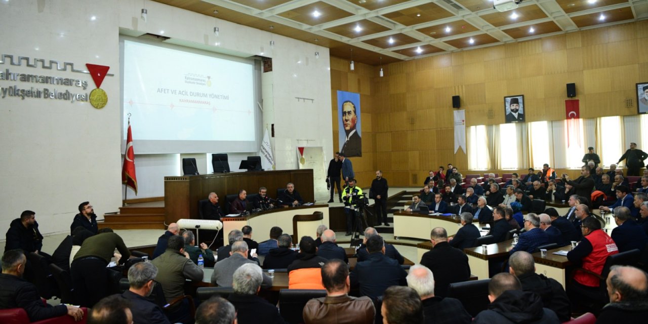 Kahramanmaraş’ta Yerel Yönetimler Koordinasyon toplantısı yapıldı