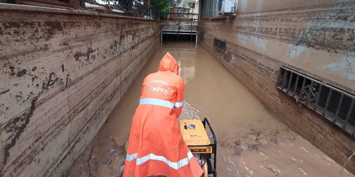 Kahramanmaraş İtfaiyesi Şanlıurfa’da Çalışmalarını Sürdürüyor