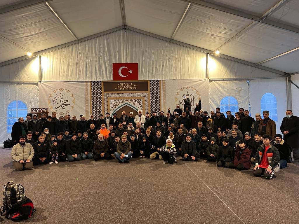 Kahramanmaraş sabah namazında buluştu 