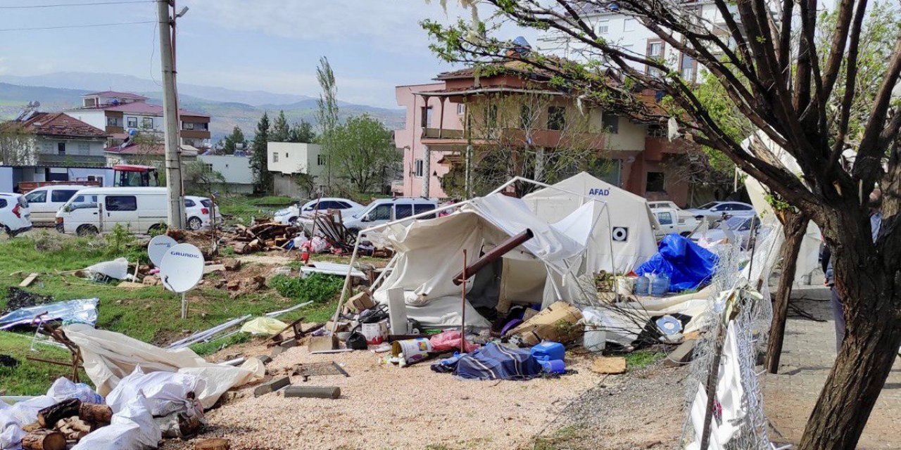 Pazarcık’ta hortum paniği 