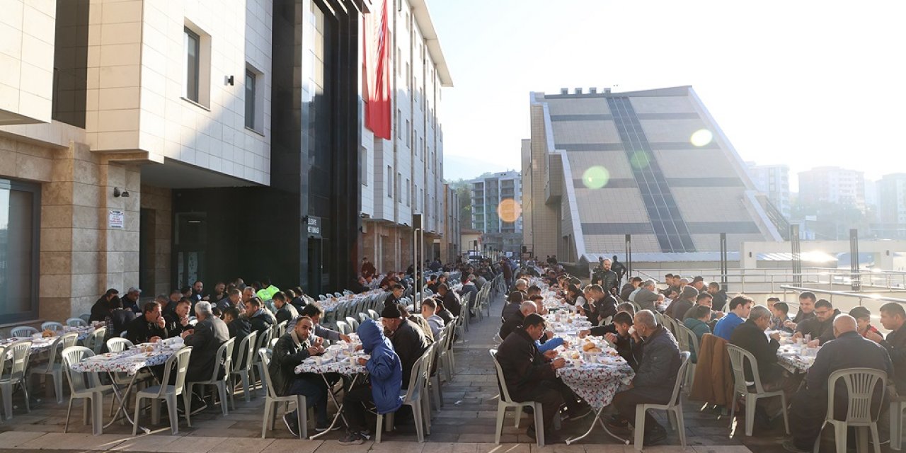 Dulkadiroğlu’nda Bayram Kahvaltısı