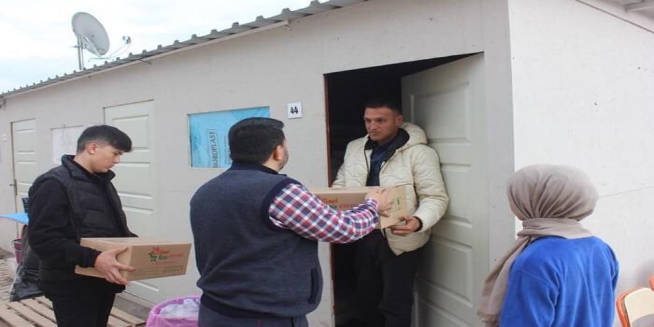 Kahramanmaraş’ta depremzedelere özel gardırop  