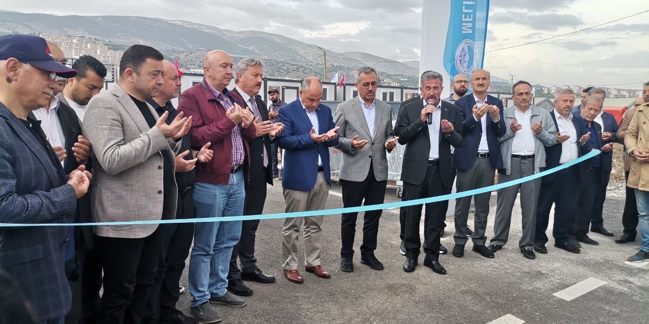 Melikgazi Belediyesi’nden deprem bölgesinde yeni yaşam alanı 