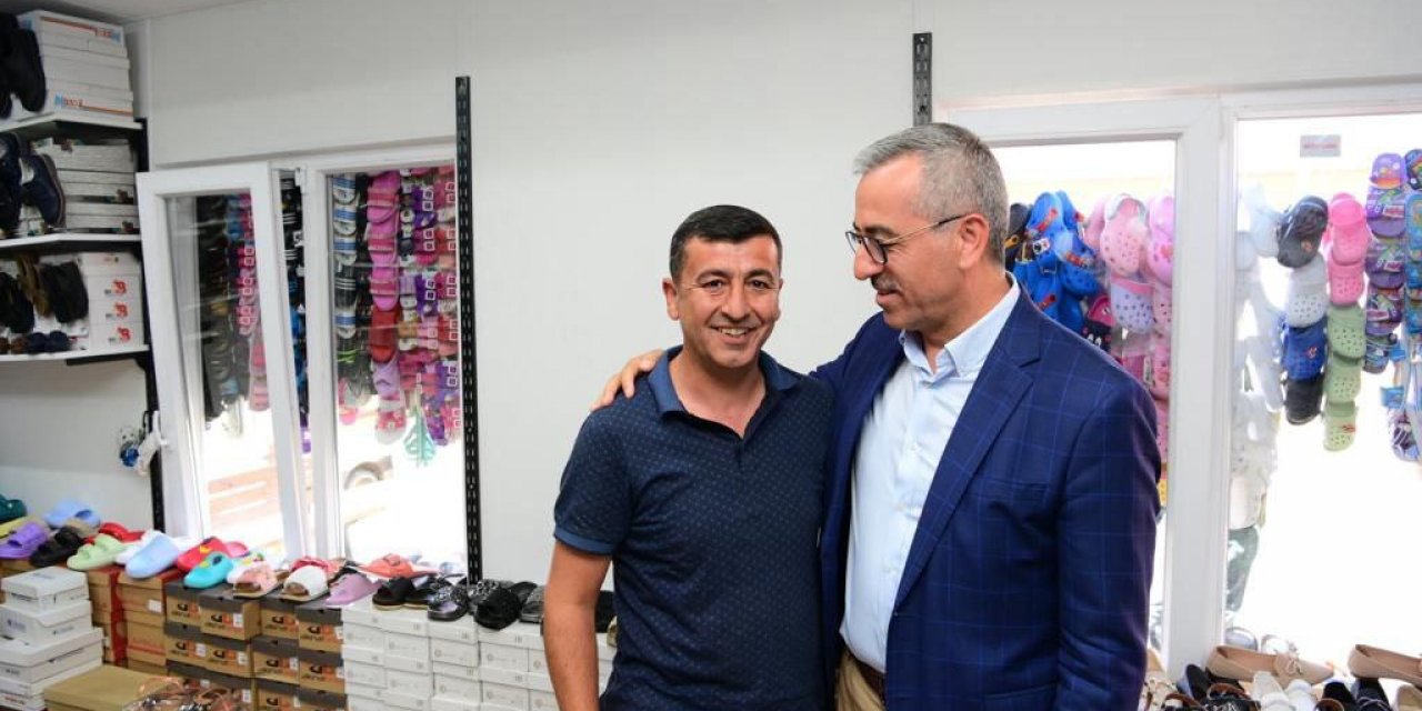 Başkan Güngör, “Kahramanmaraş’ta çarşılarınızın 3 bin 384’nü tamamladık”