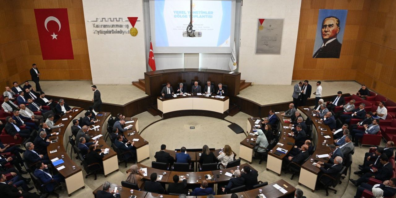 Yerel yönetimler istişare toplantısı Kahramanmaraş’ta yapıldı  