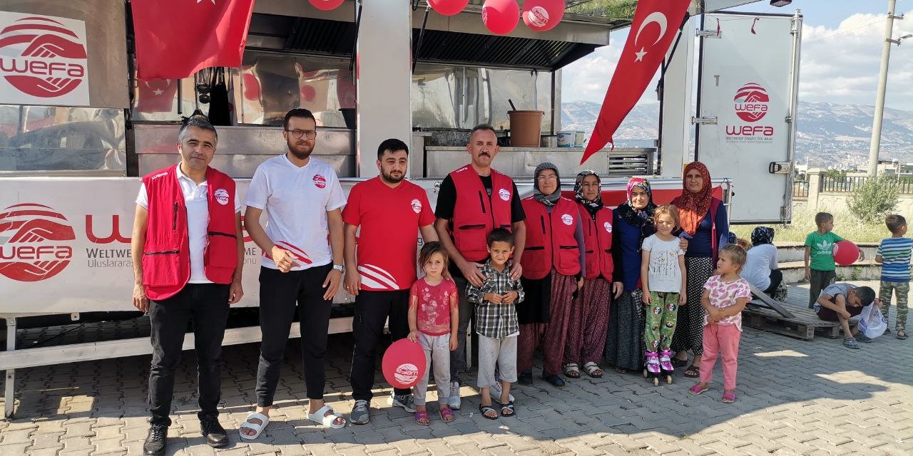 Gurbetçi hayırseverlerden deprem bölgesine insani yardım