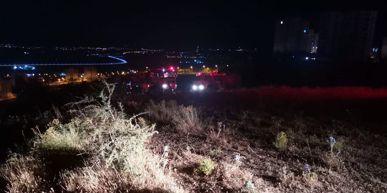 Kahramanmaraş’ta yangın kontrol altına alındı 