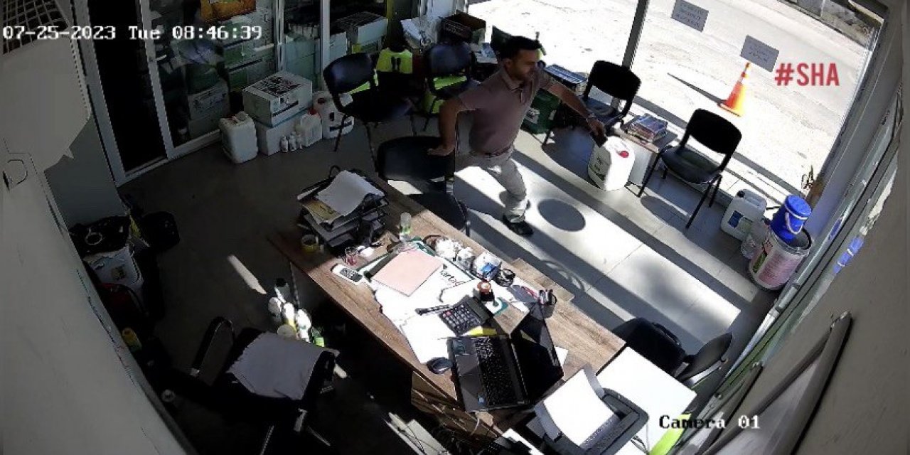 Adana Kozan depremi kamerada 