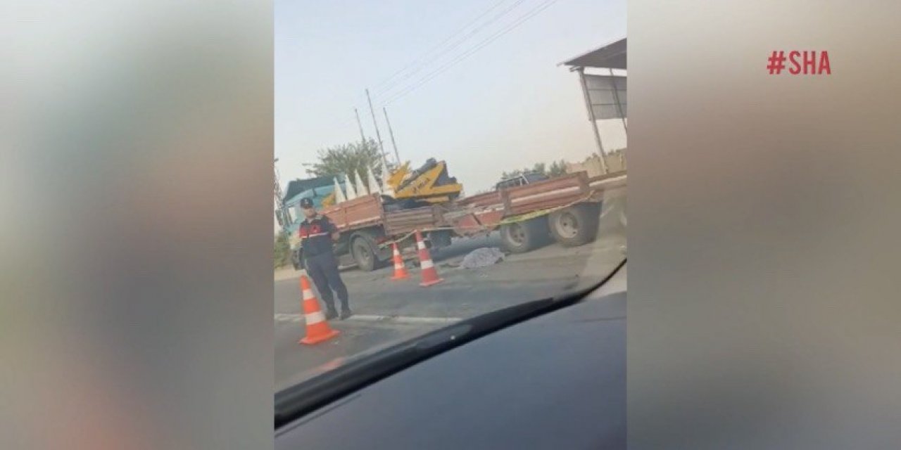 Otomobilin çarptığı tır sürücüsü hayatını kaybetti