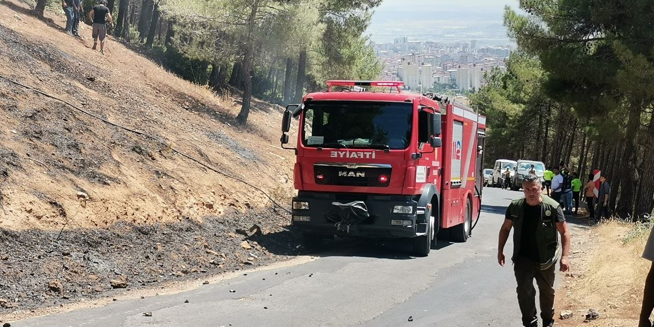 Kahramanmaraş'ta orman yangını