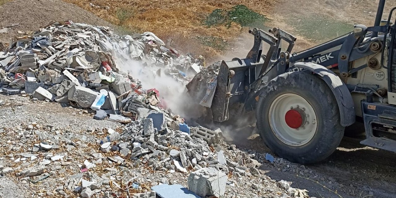 Şehir İnşaat Atıklarından Temizleniyor