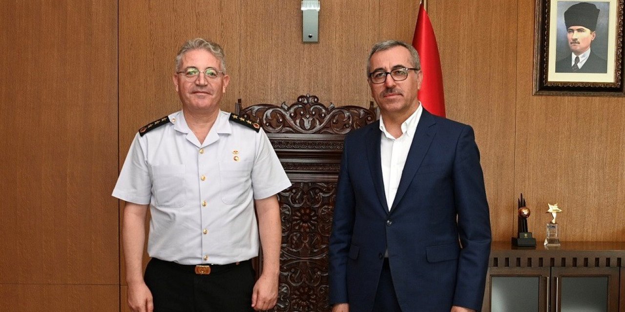 İl Jandarma Komutanı Yağan’dan Başkan Güngör’e Veda Ziyareti