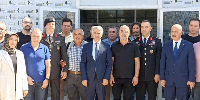 Vali Ünlüer, “Hep birlikte ayağa kalkacağız”