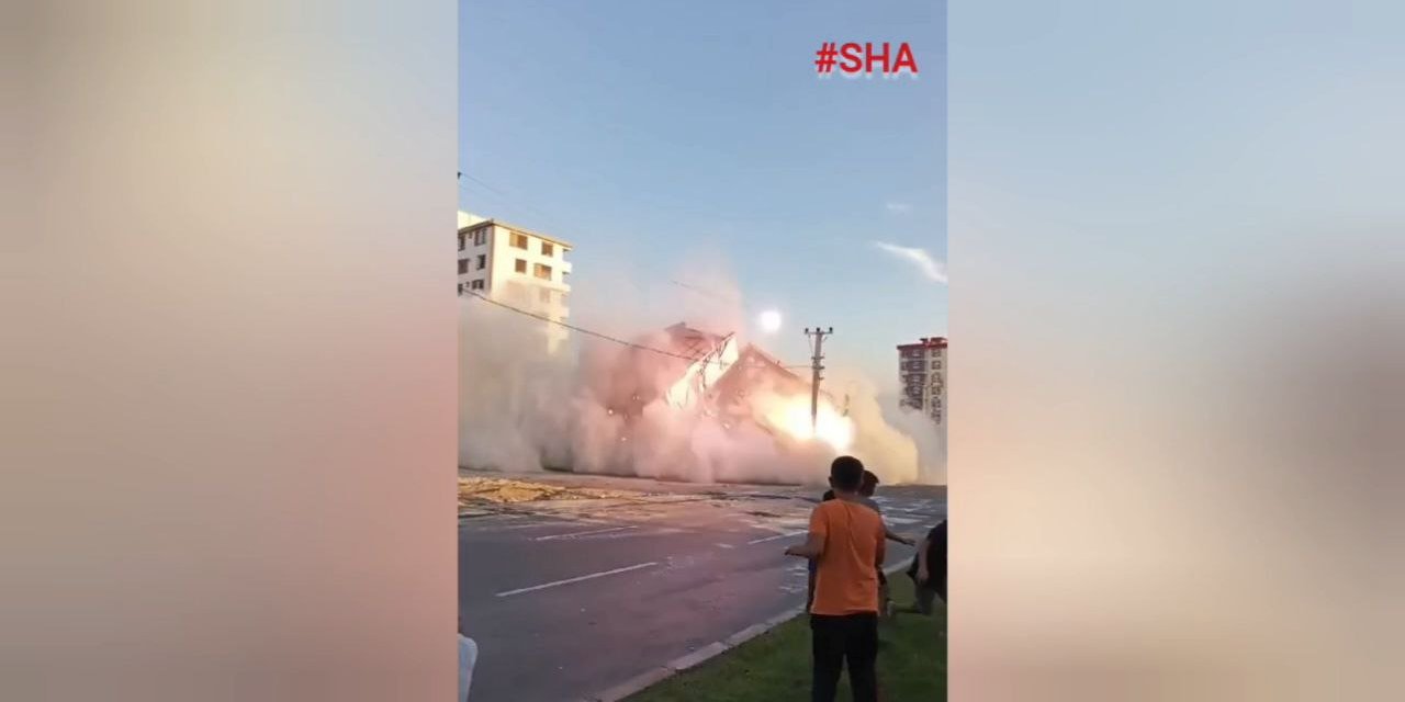 Kahramanmaraş’ta kontrollü yıkım kontrolden çıktı  