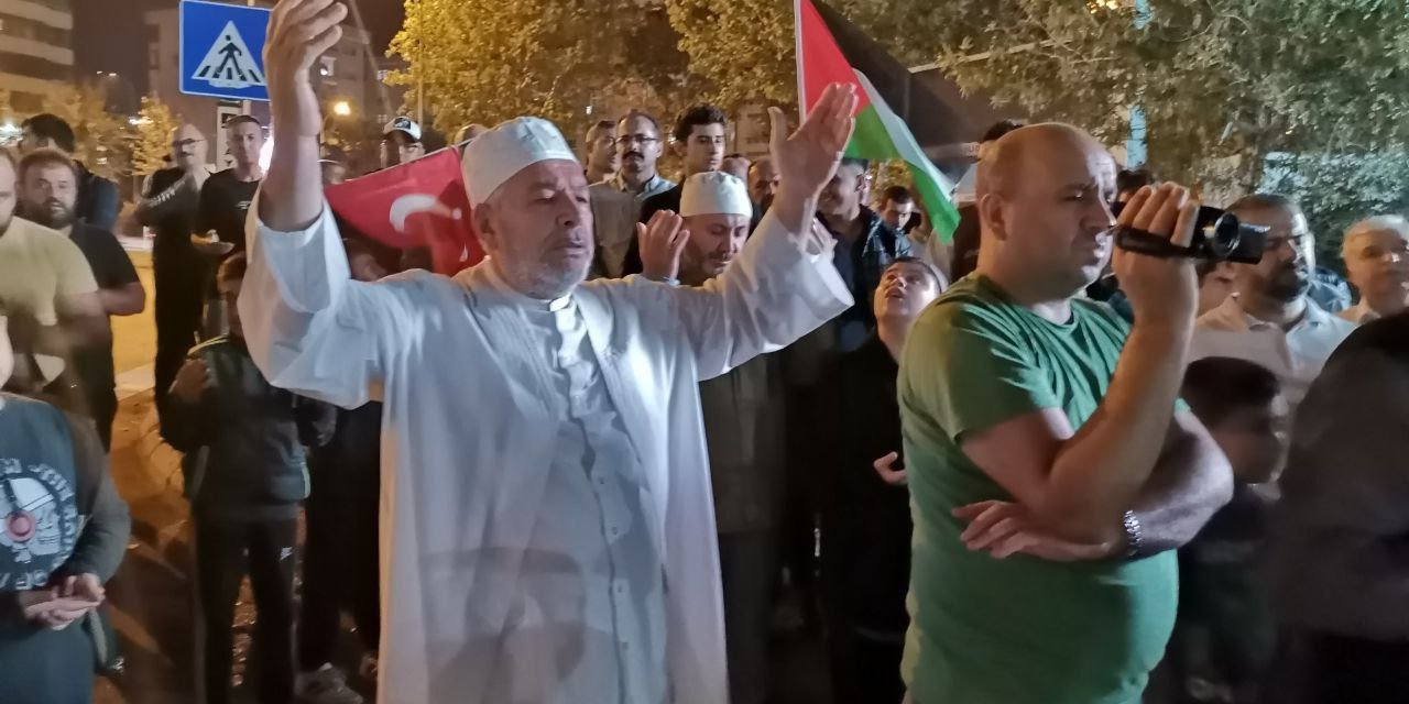 Kahramanmaraş Filistin için yürüdü  