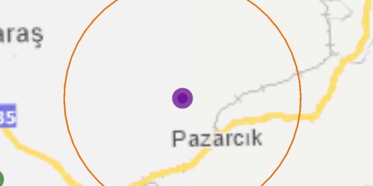 Kahramanmaraş’ta 3.8 büyüklüğünde deprem