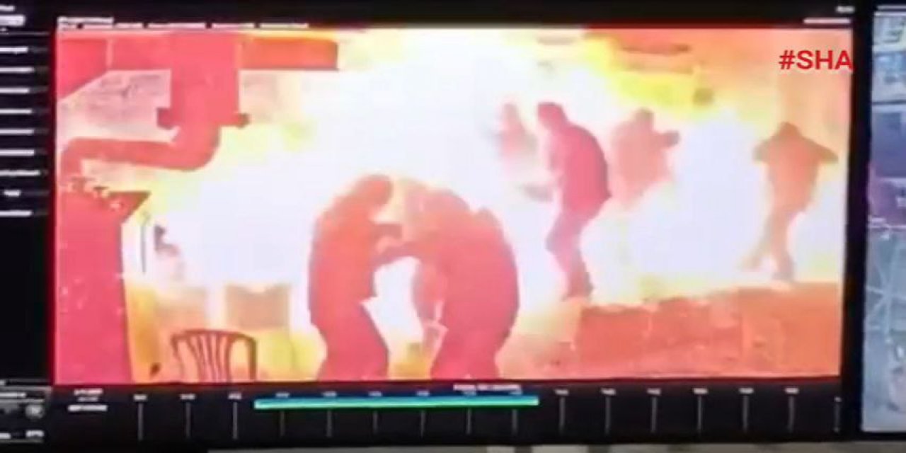 Demir çelik fabrikasında patlama  