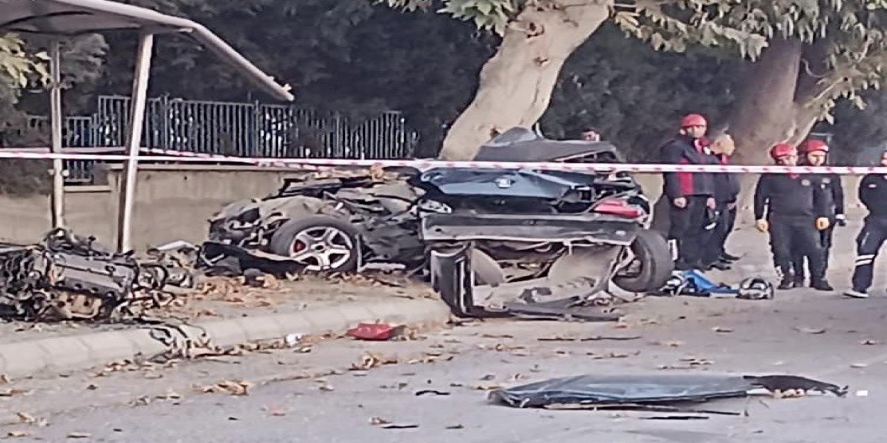 Kahramanmaraş'ta otomobil paramparça oldu: 1 ölü