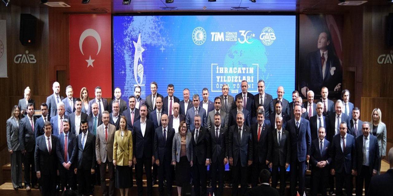 GAİB İhracatın Yıldızları Ödül Töreni Yapıldı