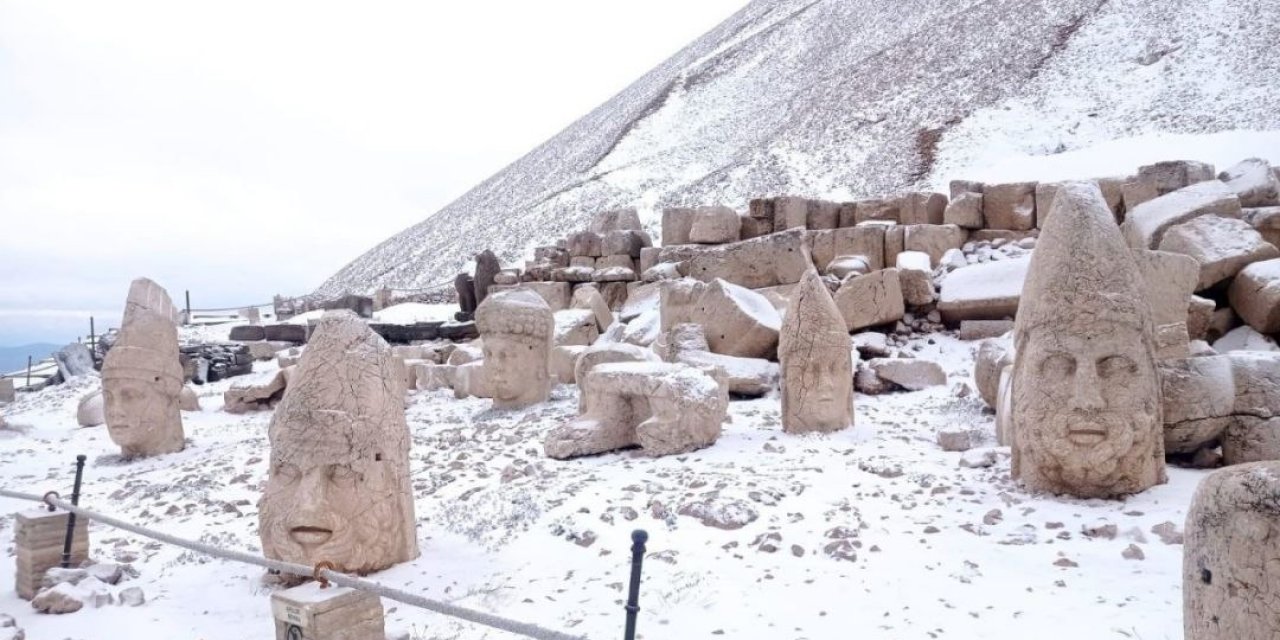 Adıyaman’a yılın ilk karı düştü  