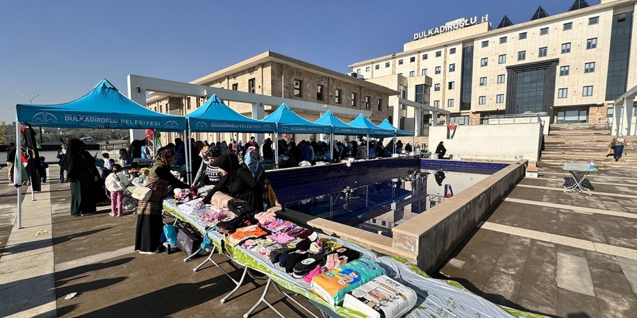 Dulkadiroğlu Kamu Külliyesi’nde Filistin İçin Kermes Düzenlendi
