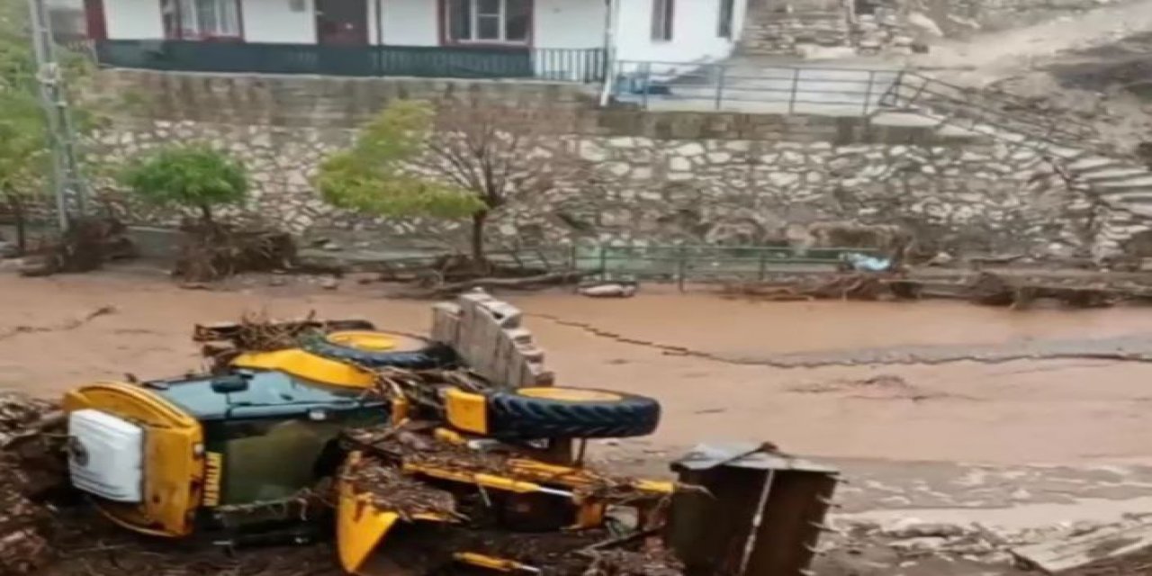 Kahramanmaraş sağanak yağışla mücadele ediyor  