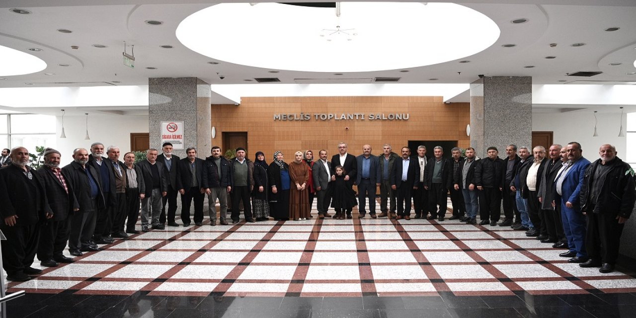 Çamlık Mahallesi’nden Başkan Güngör’e Teşekkür Ziyareti