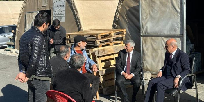 Vali Ünlüer’den Toptancılar Sitesi Esnafına Ziyaret!
