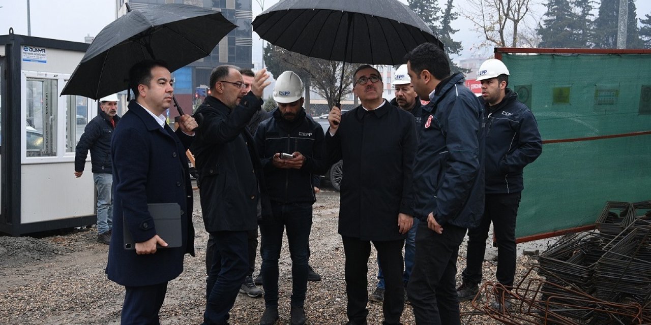 Bakan Yardımcısı Gürgen Kahramanmaraş’ta incelemelerde bulundu!