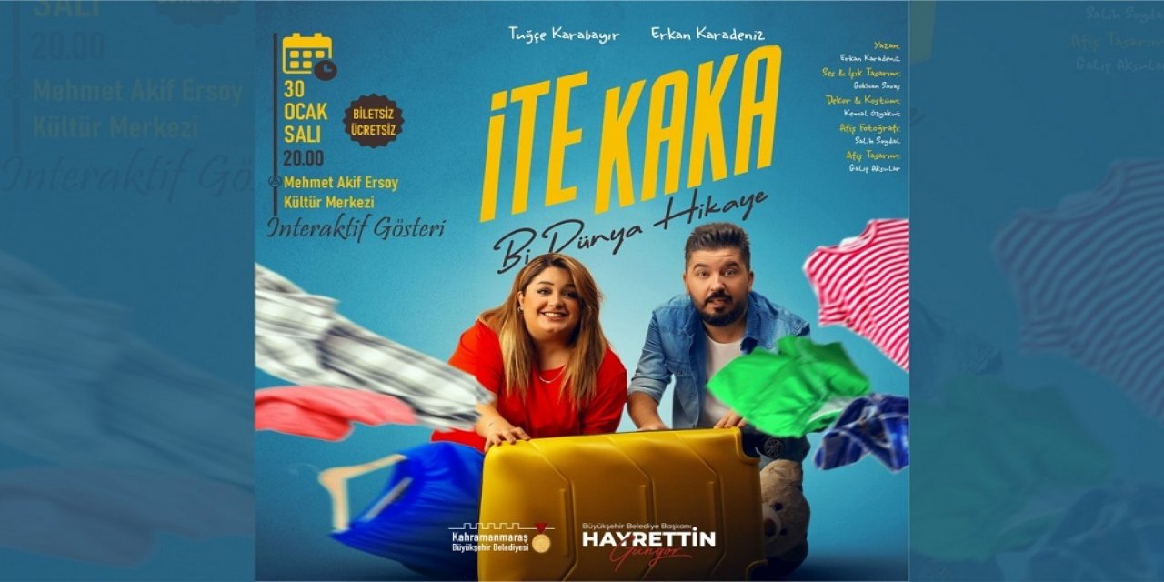 “İte Kaka” Oyunu Tiyatroseverlerle Buluşacak!