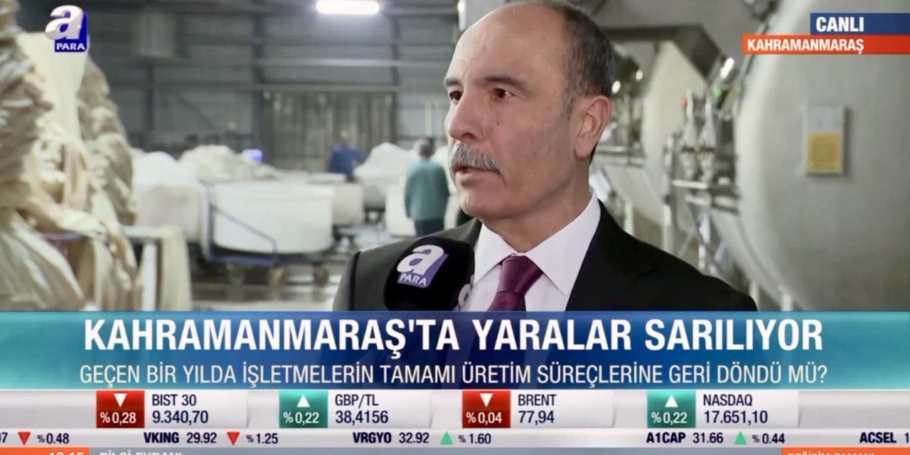 Şahin Balcıoğlu, “Kahramanmaraş yaralarını sarıyor”