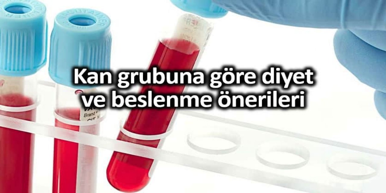 Kan grubuna göre diyet: Yemeniz ve uzak durmanız gereken besinler!