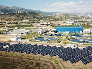 Atık Su Arıtma Tesisine Güneş Enerjisi Santrali Kuruldu!